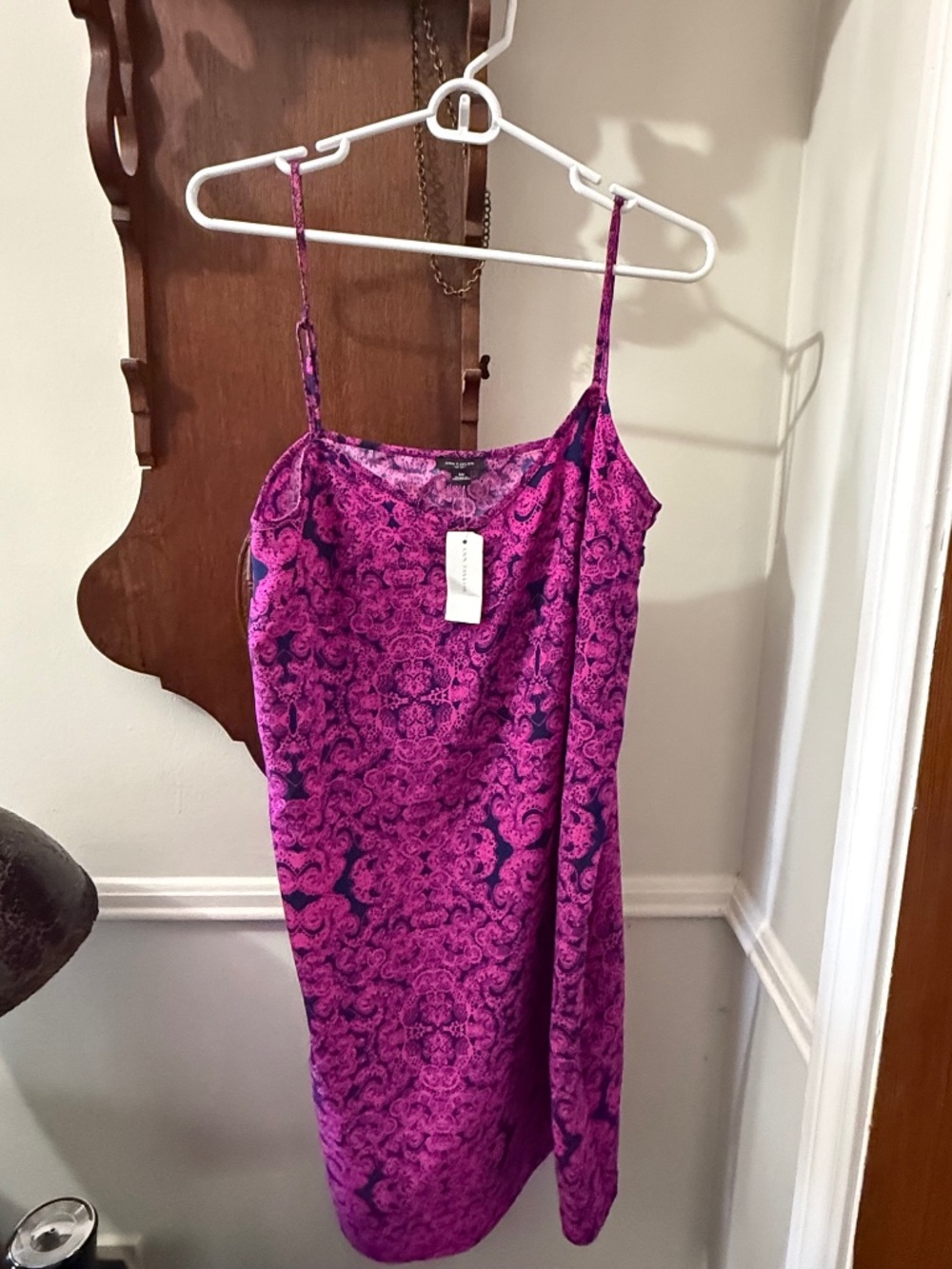 Ann Taylor Pink Paisley Sundress